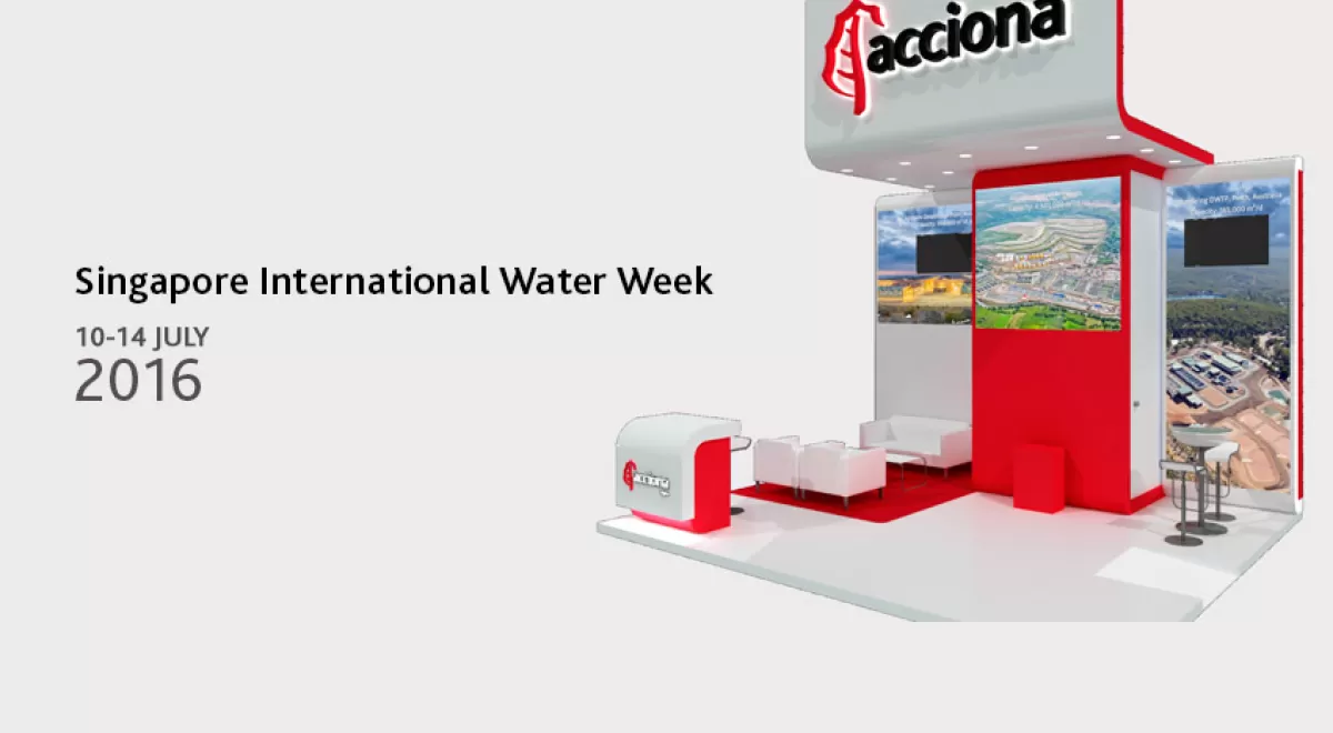 ACCIONA participará en la Singapore International Water Week, el foro de referencia de innovación en agua