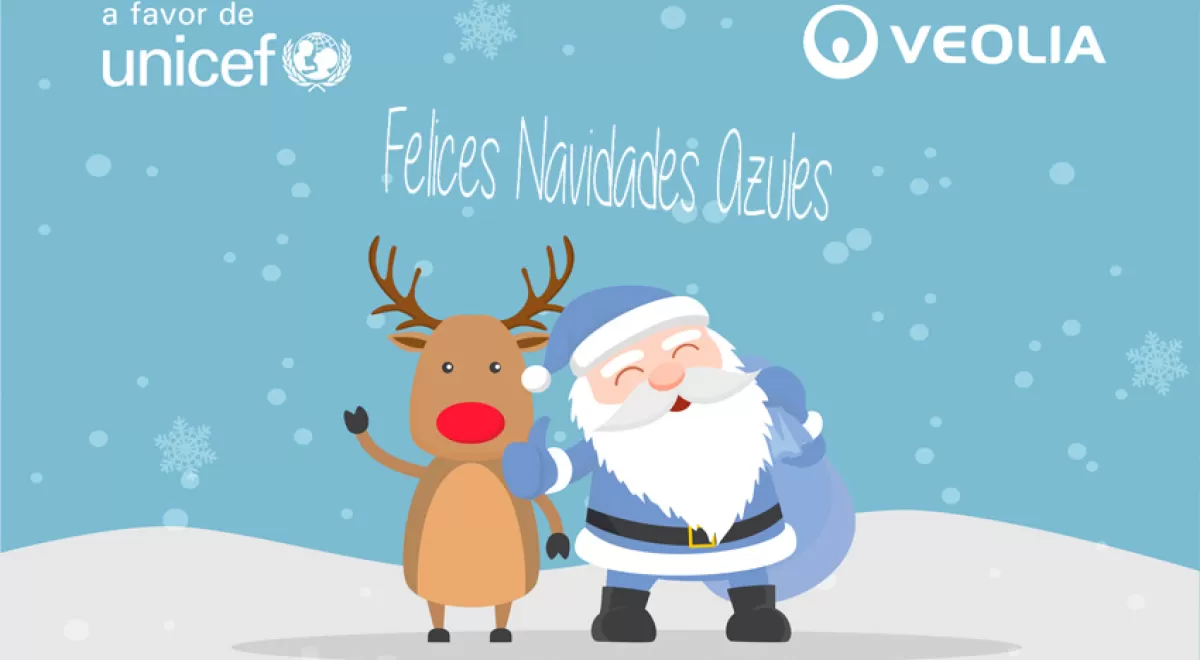 \"Navidades Azules\", una campaña de Veolia Water Technologies Ibérica a favor de UNICEF