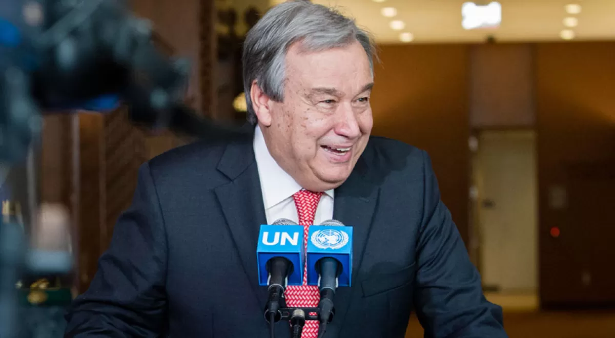 António Guterres sustituirá a Ban Ki-moon al frente de las Naciones Unidas