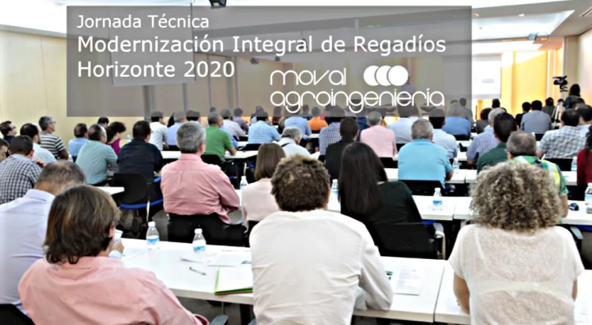 Gran éxito de la Jornada Técnica \'Modernización Integral de Regadíos Horizonte 2020\'