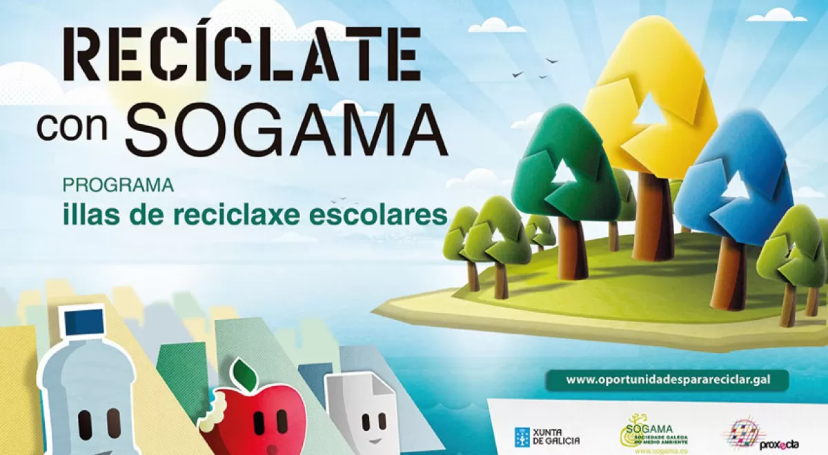 \"Recíclate con Sogama\" cuenta con la participación de 15.000 alumnos en sus cinco ediciones