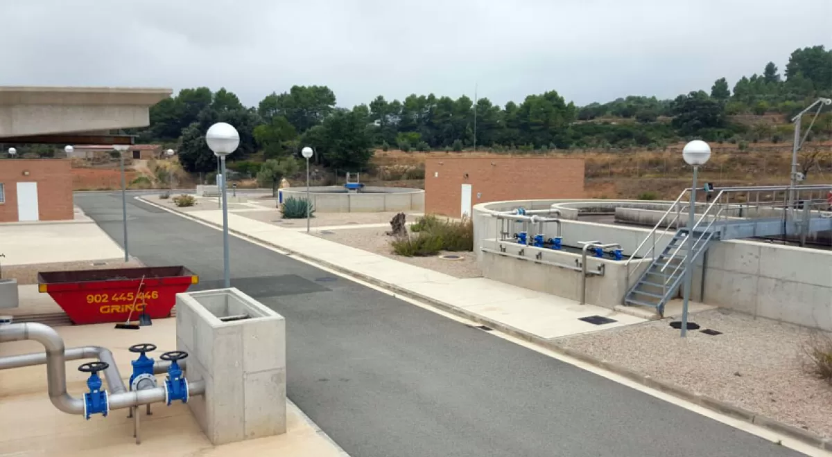 Concluyen las obras de la depuradora de Horta de Sant Joan en Tarragona