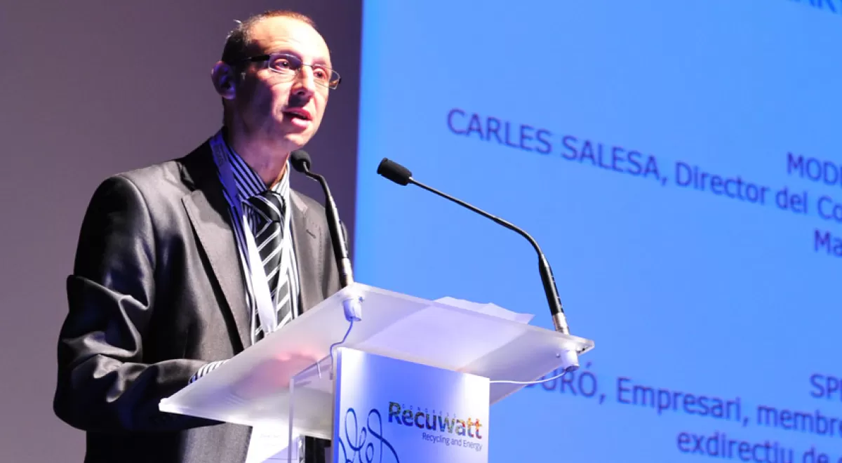 Carles Salesa apunta a la necesidad de explicar los motivos y beneficios de tratar correctamente los residuos