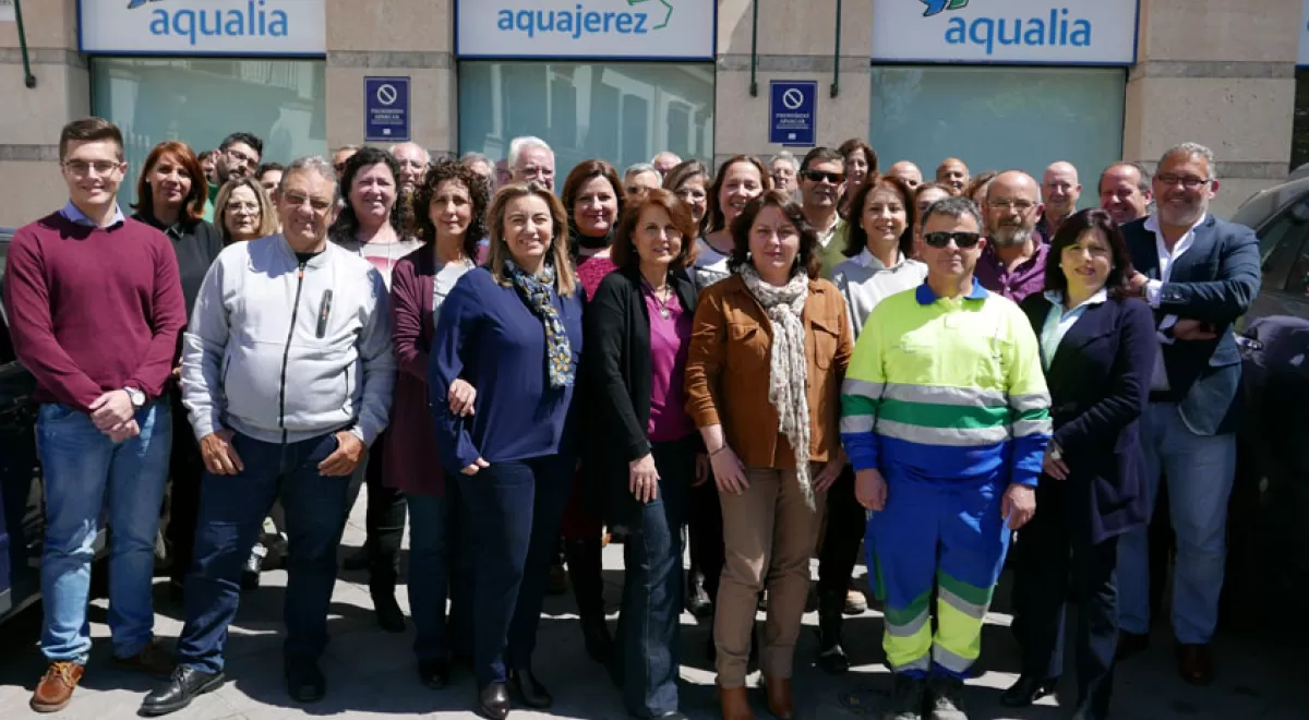 Aquajerez obtiene incentivos de la Seguridad Social por su buena gestión en prevención laboral