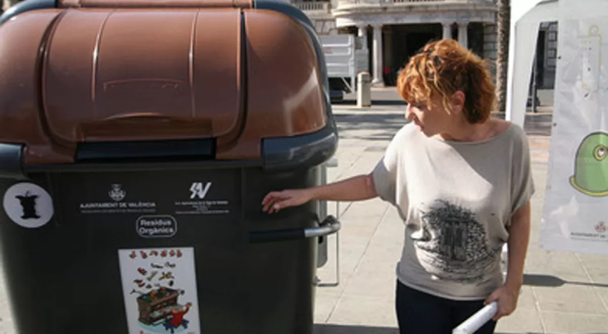 El Ayuntamiento de Valencia implanta la recogida selectiva de materia orgánica en Benimaclet y Sant Marcel·lí