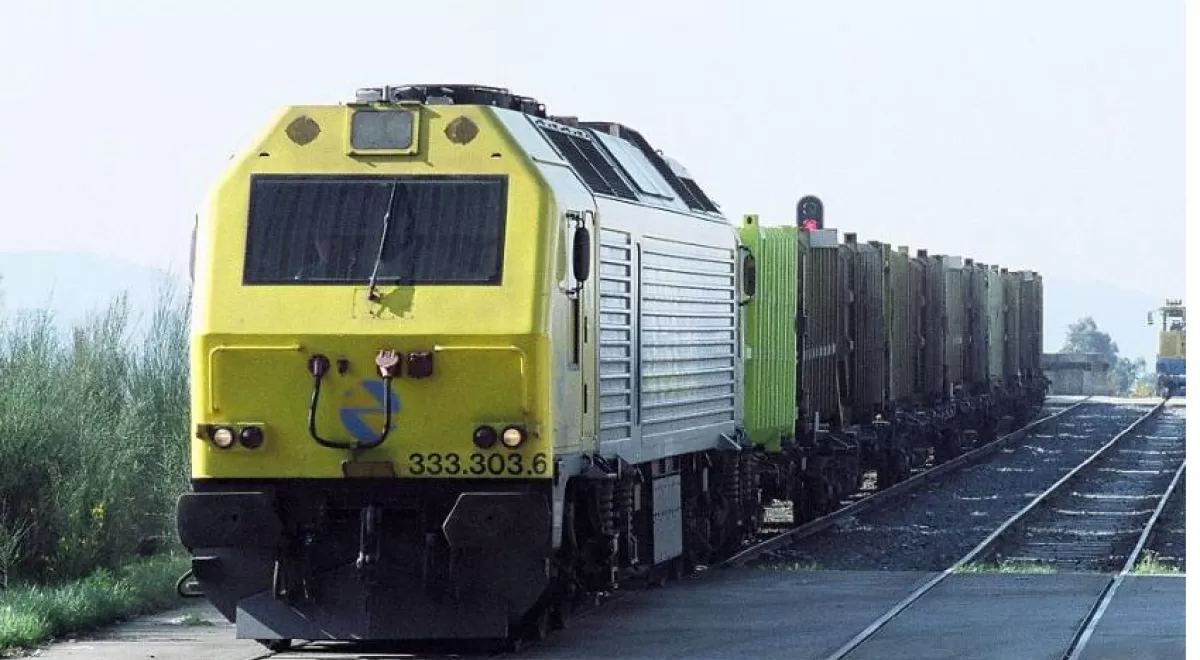 El transporte de residuos por tren se impone en Sogama