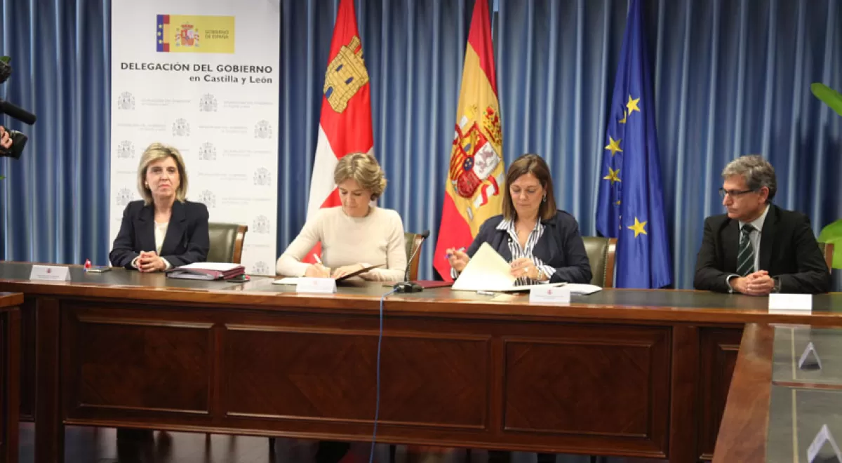Gobierno y Junta de Castilla y León firman un Convenio para invertir 200 millones en modernización de regadíos