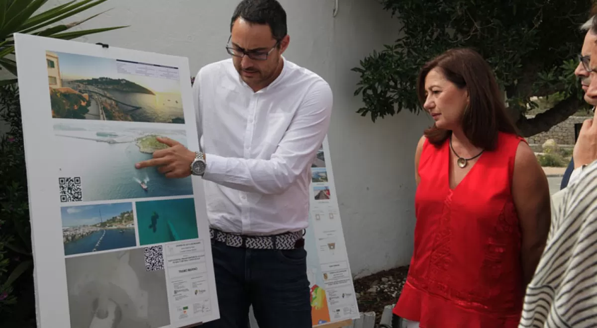 El nuevo emisario en Talamanca resuelve un problema ambiental histórico de Ibiza