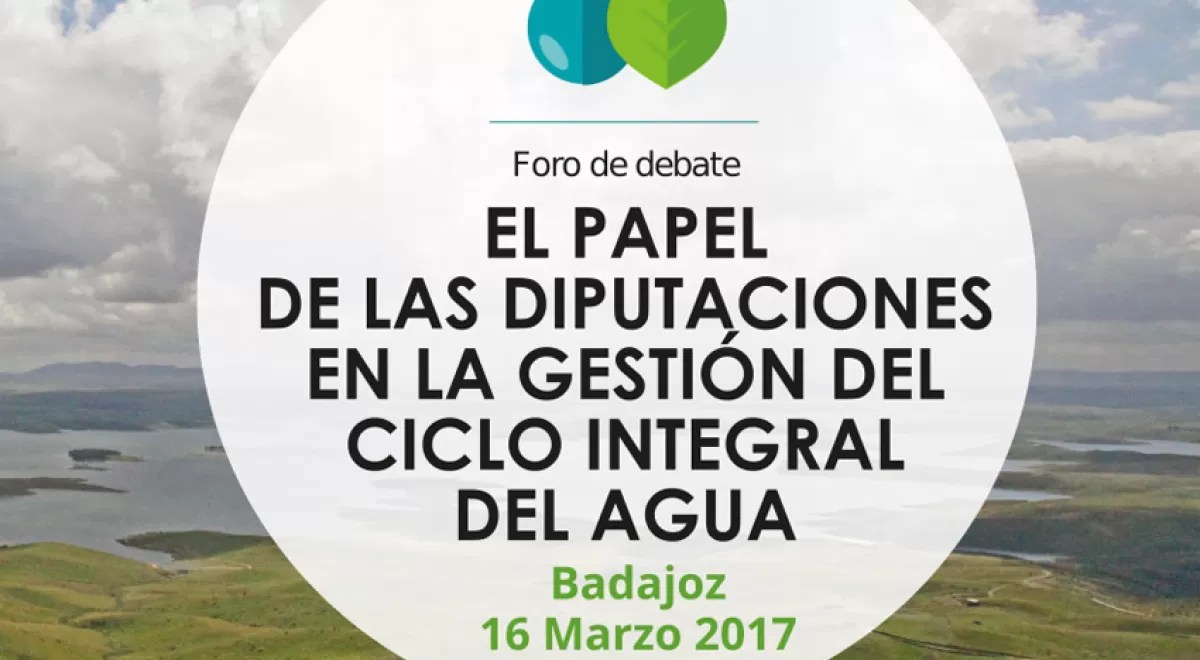Los presidentes de Badajoz y Jaén abrirán el foro sobre la gestión provincial del agua que organiza PROMEDIO