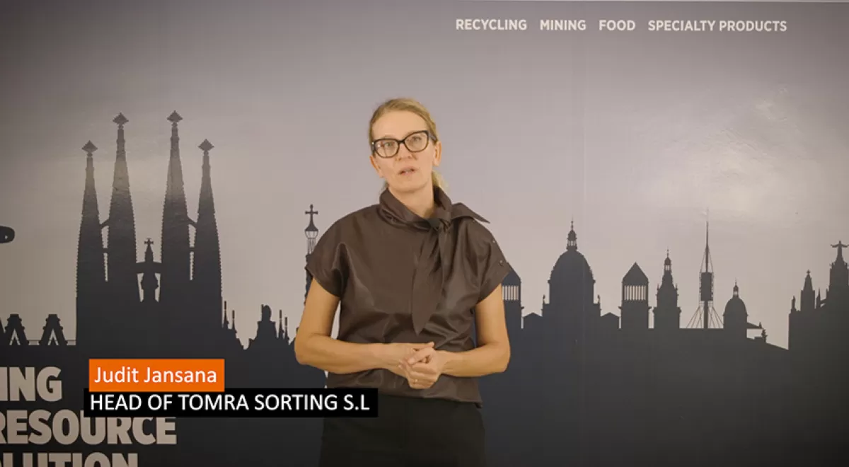 TOMRA Sorting Recycling presenta por primera vez de forma virtual en España sus nuevas soluciones de clasificación