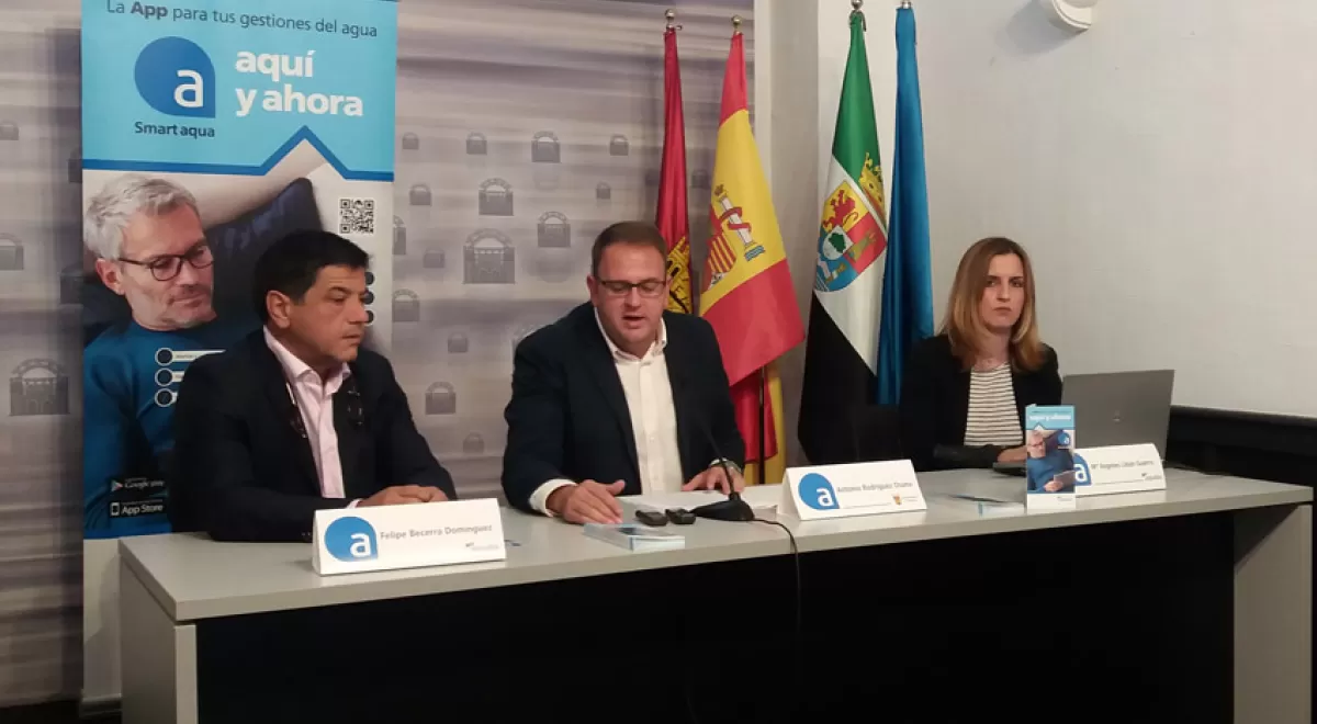 Aqualia presenta en Mérida la app Smart aqua para el Servicio Municipal de Aguas