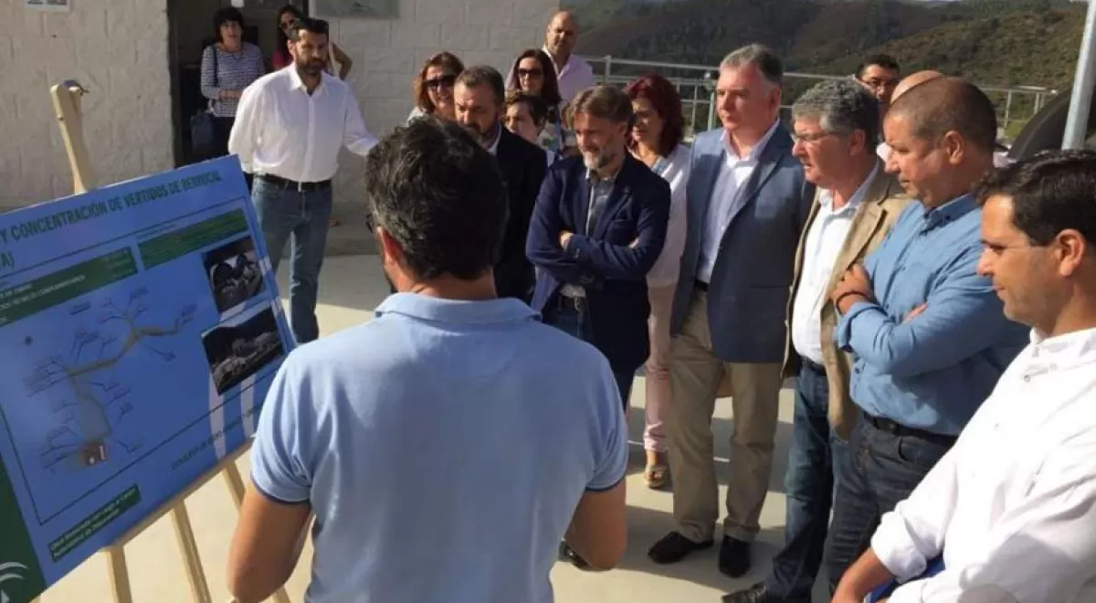 Inaugurada la depuradora de Berrocal en Huelva tras una inversión de 1,68 millones de euros