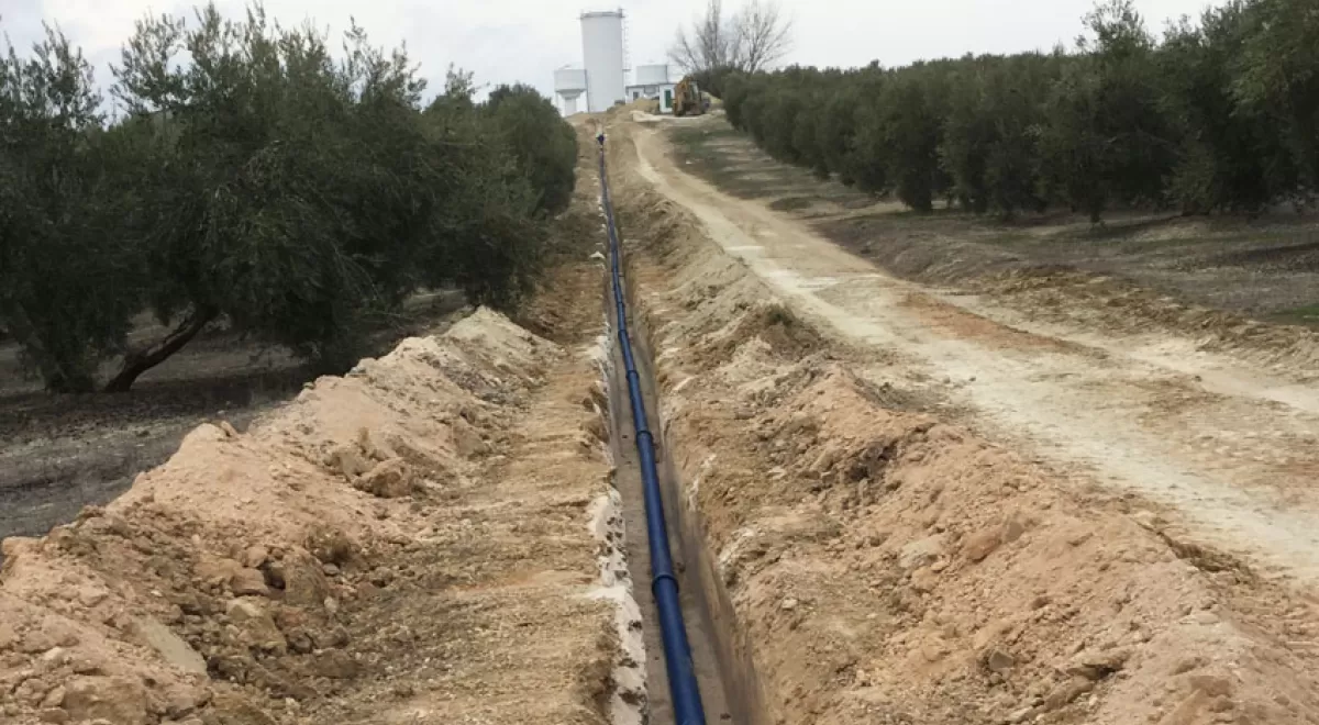 Las tuberías de Saint-Gobain PAM transportan el agua potable hasta el pie de la Sierra de las Villas en Jaén
