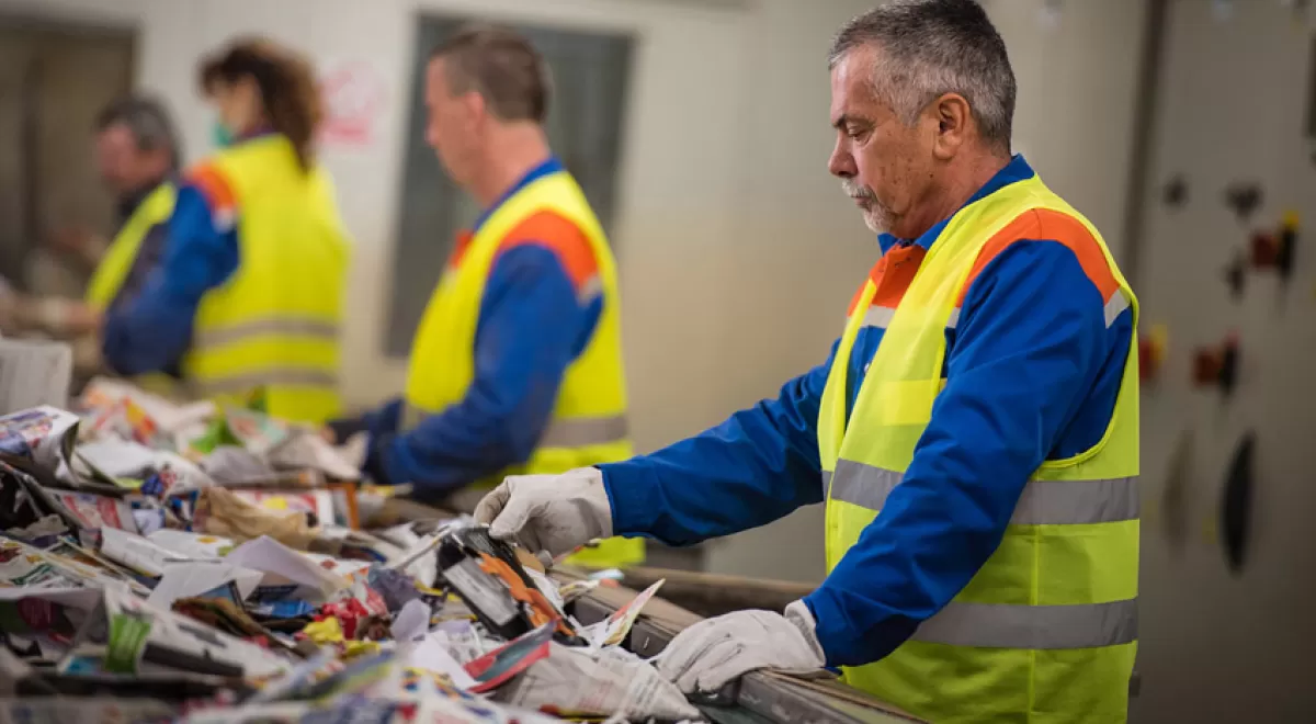 La industria recicladora de papel y cartón creará más de 1.000 empleos verdes en 2018