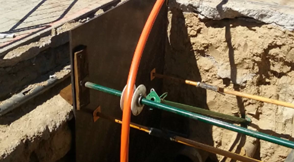 SUEZ Advanced Solutions aplica el sistema spray lining para rehabilitar tuberías en Madrid