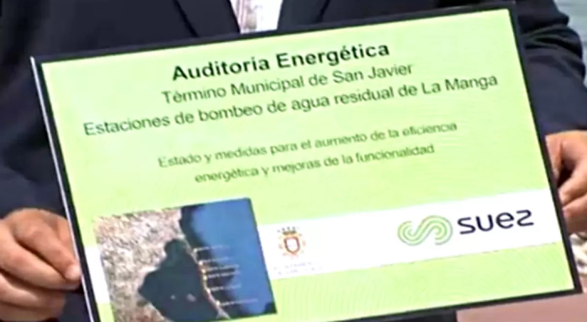 Aquatec presenta las auditorías energéticas de los bombeos de agua residual de La Manga