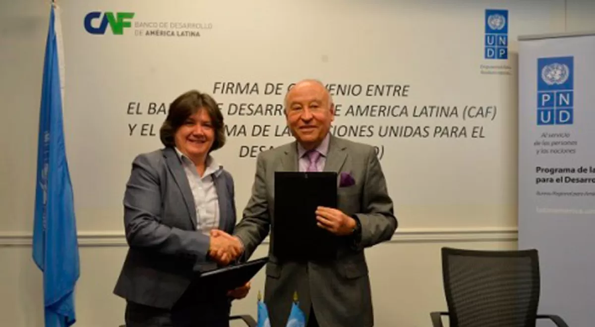 CAF y PNUD profundizan su alianza para promover los ODS en América Latina y el Caribe