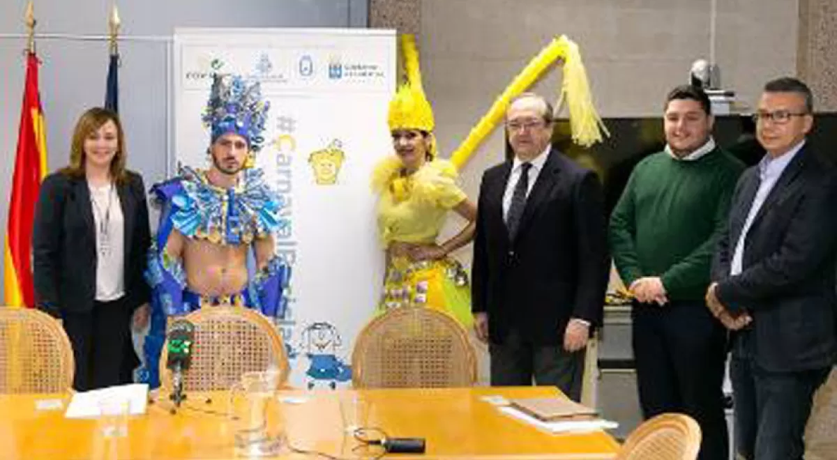 El Gobierno de Canarias y Ecoembes colaboran en la campaña "Carnaval Reciclado"
