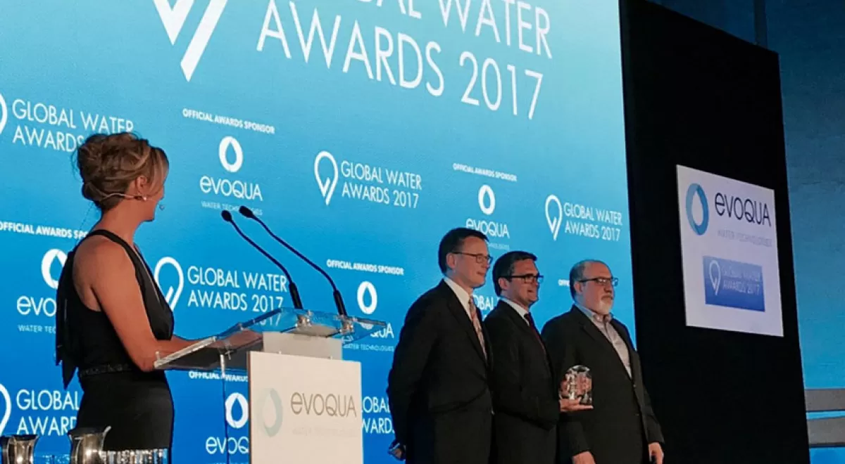 SUEZ, nombrada Smart Water Company of the Year en los Global Water Awards 2017