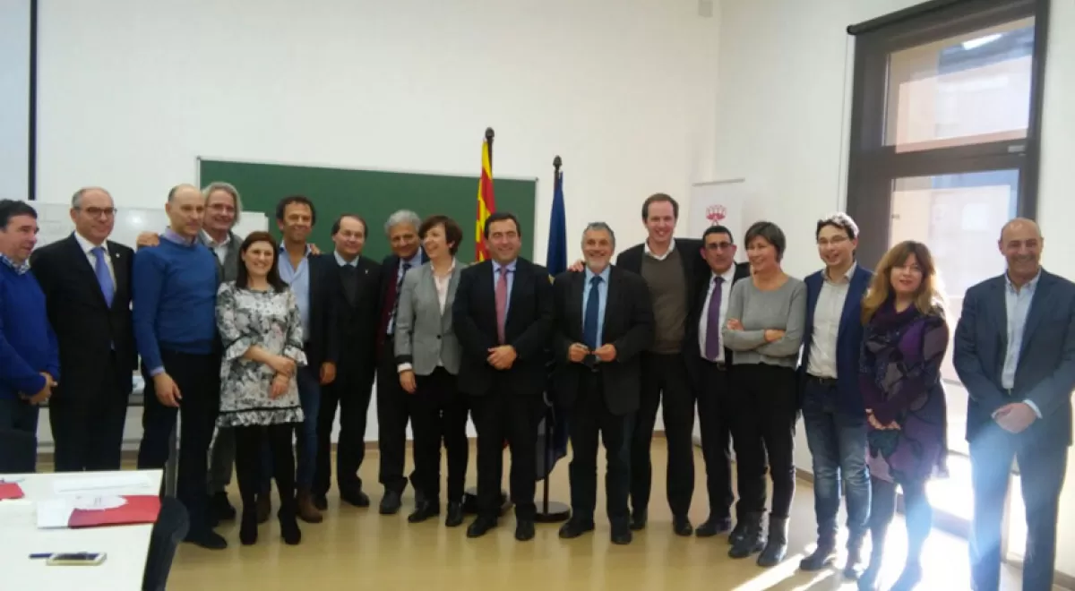 Presentado el proyecto VIÑASxCALOR a los ayuntamientos de la Red Europea de Ciudades del Vino