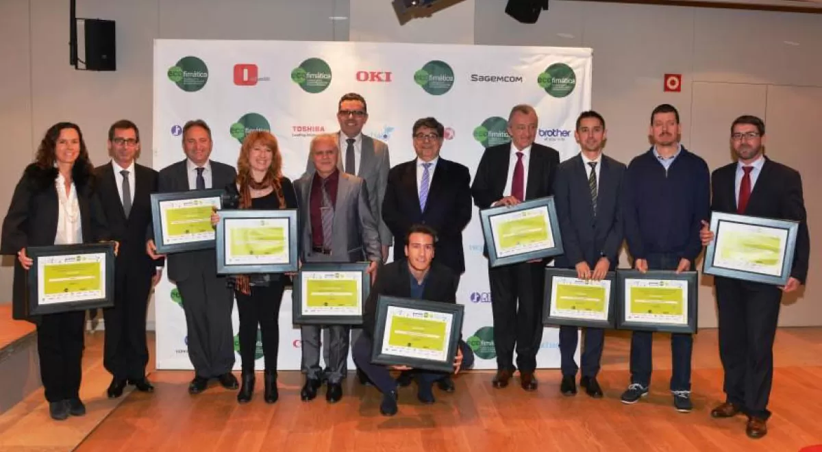 Catorce distribuidores de ofimática de Cataluña, galardonados en los I Premios ECO Cataluña