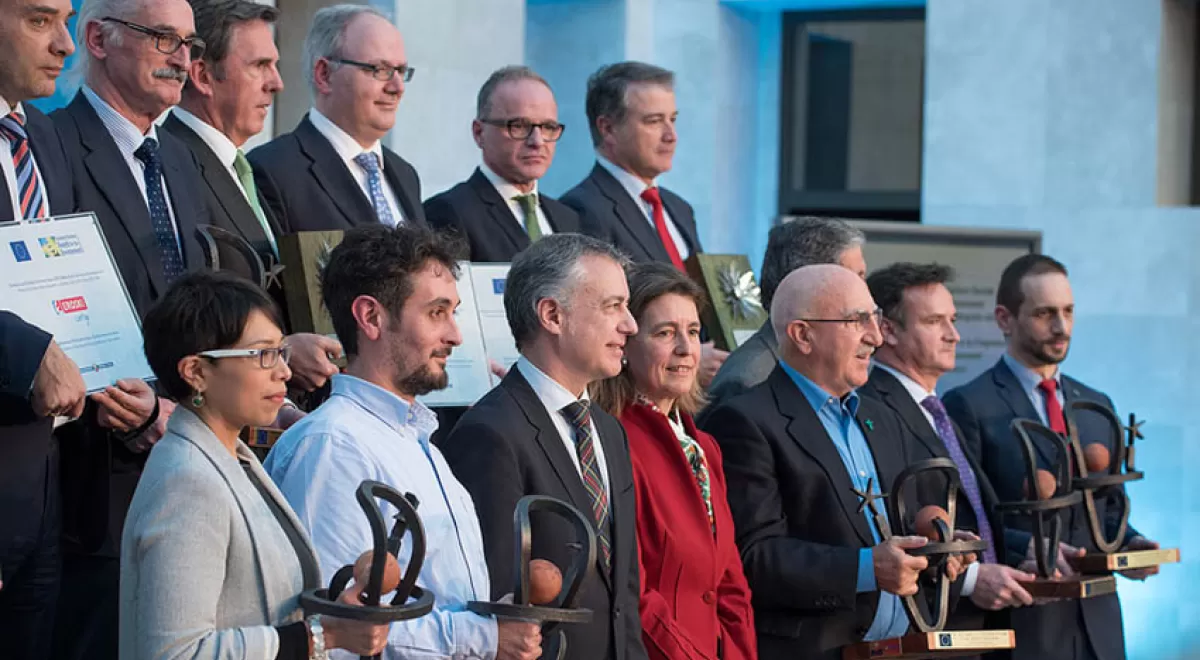 Entregados los Premios Europeos de Medio Ambiente a la Empresa del País Vasco 2016