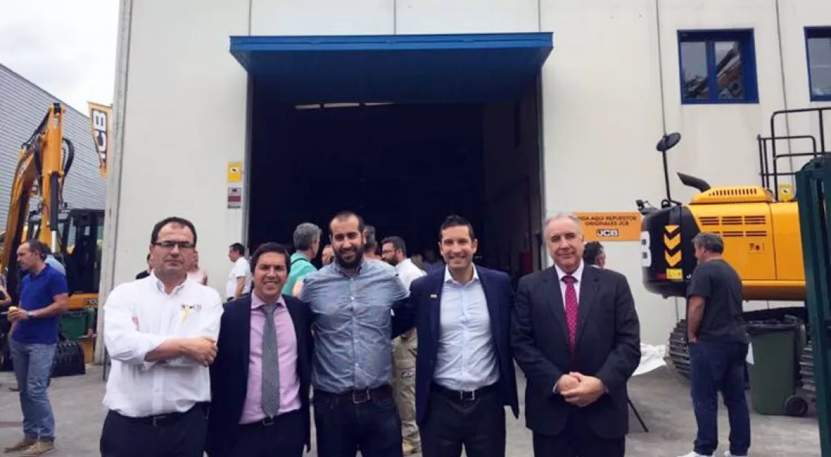 MASER, nuevo distribuidor de JCB en el País Vasco y Cantabria, inaugura sus instalaciones en Amorebieta