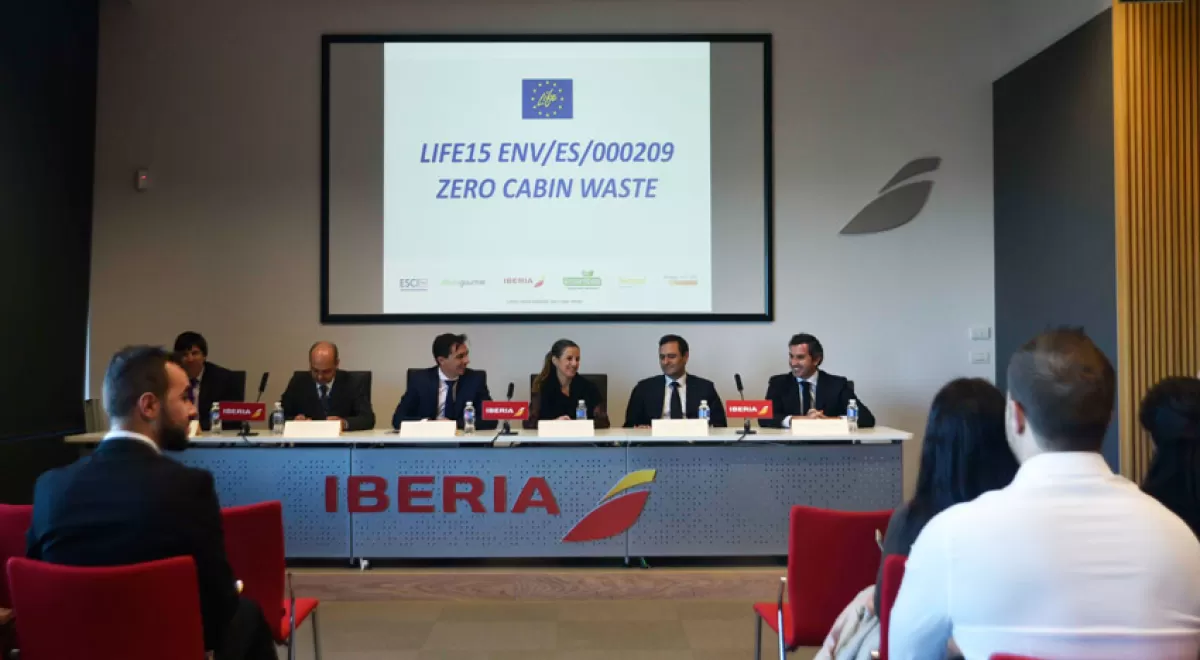 Arranca el proyecto Life + Zero Cabin Waste: Objetivo cero residuos en las cabinas de los aviones