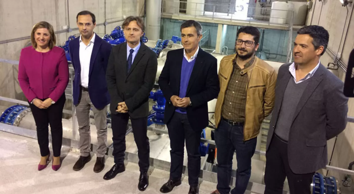 Inaugurado el nuevo depósito del Agostado en Sanlúcar de Barrameda