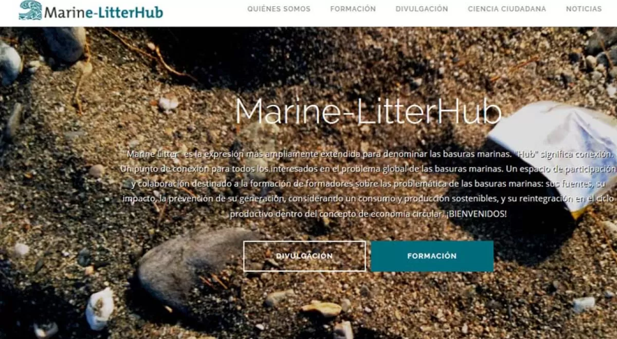 MARINe-LITTERHUB, el punto de conexión sobre el problema global de las basuras marinas