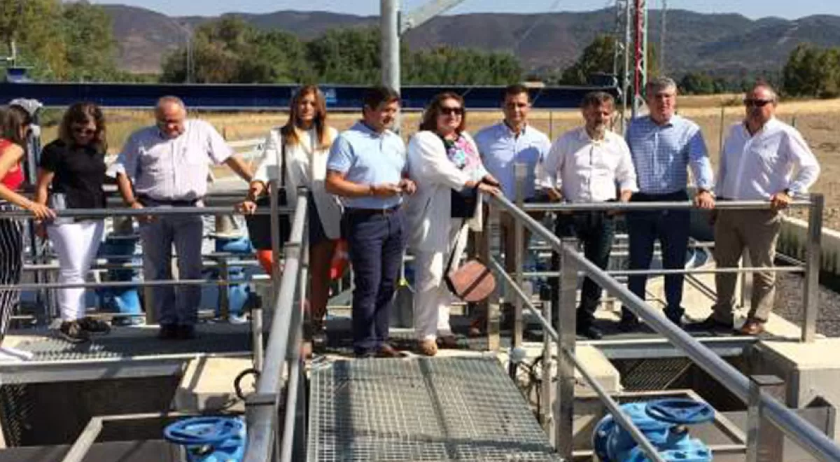 Inaugurada la nueva depuradora de Aroche en Huelva