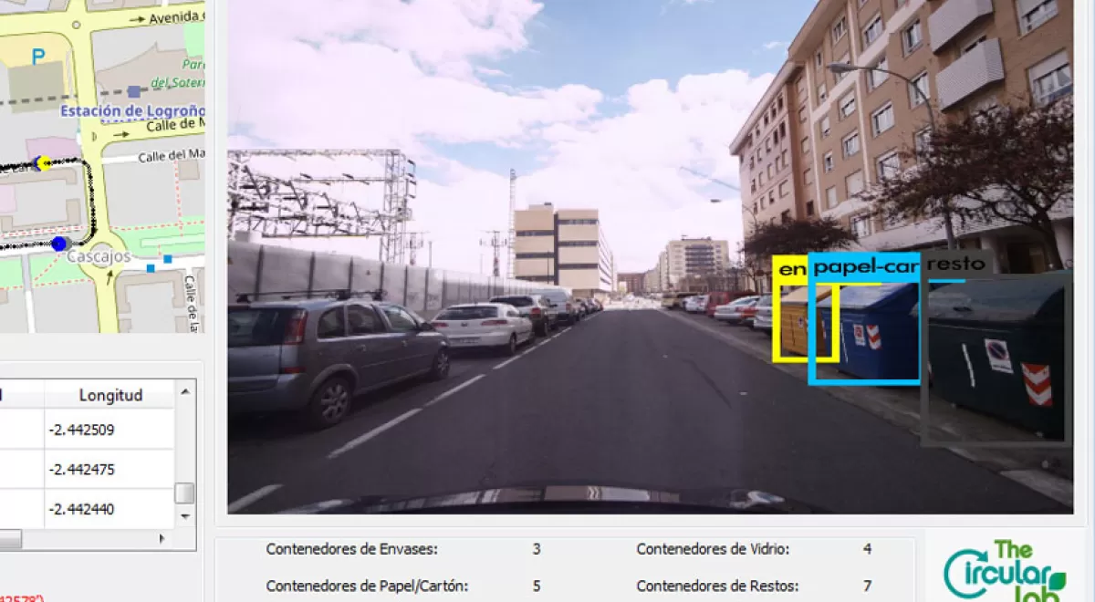 Nuevo sistema automático de reconocimiento visual de contenedores de residuos urbanos