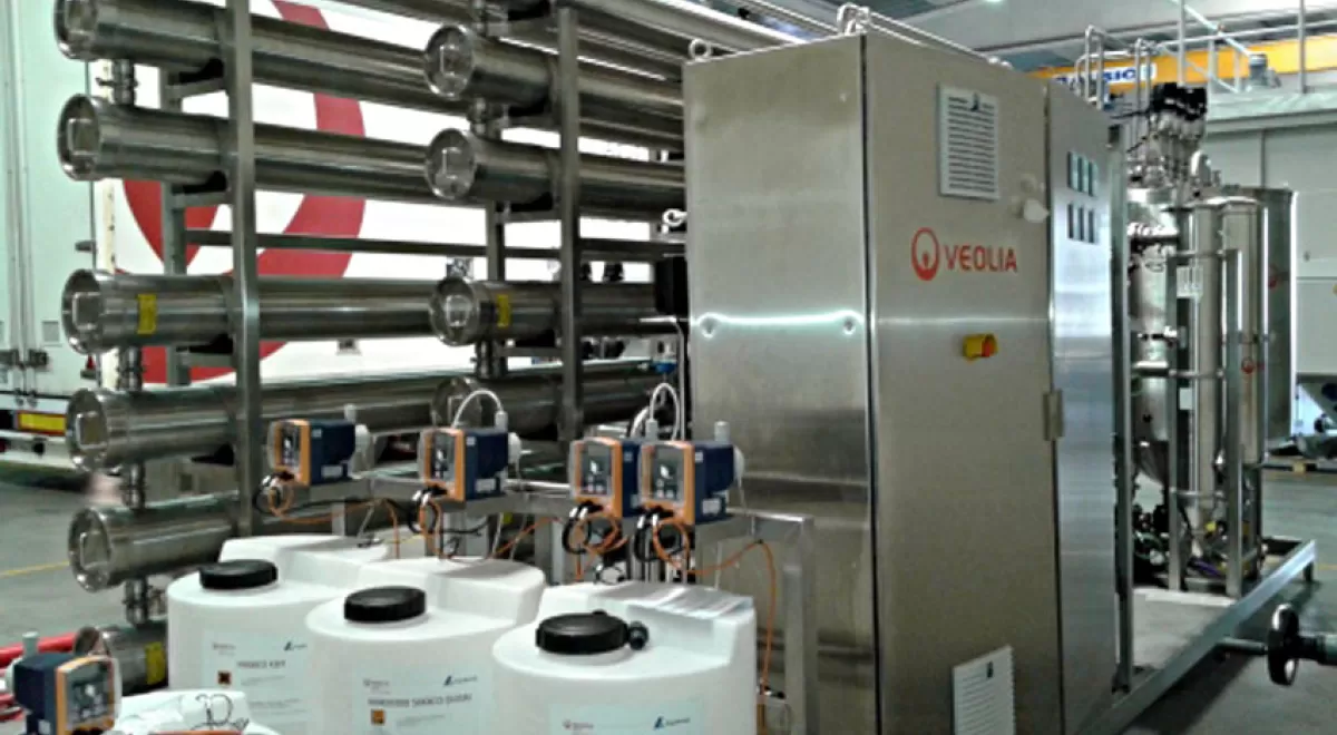 Veolia se hace cargo de una nueva instalación de agua purificada para una industria cosmética madrileña