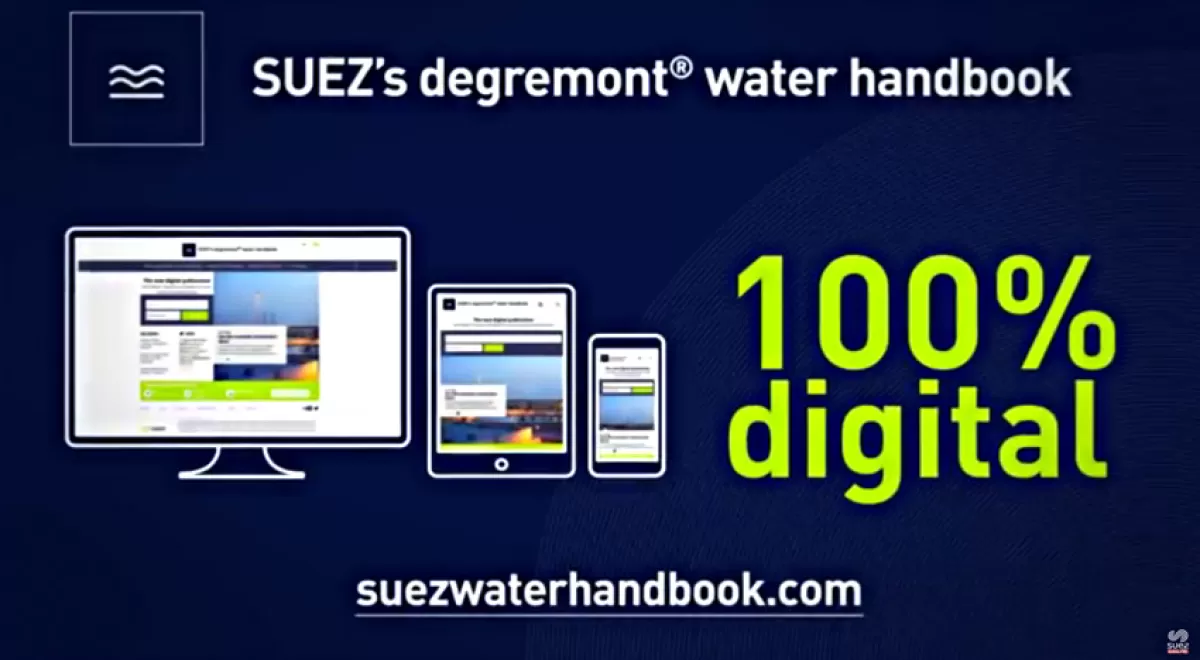 SUEZ presenta el Manual Técnico degremont® en formato digital