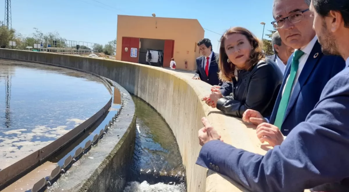Más agua regenerada para los agricultores de la Axarquía con inversiones por 26 millones de euros