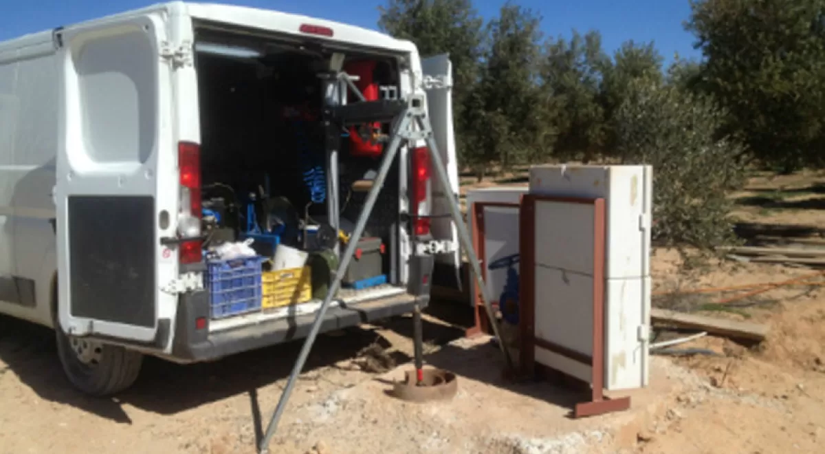 SUEZ Spain realiza el diagnóstico de sondeos en Vinaceite (Teruel)