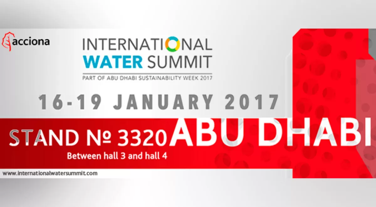 ACCIONA estará presente en Abu Dhabi Sustainability Week 2017