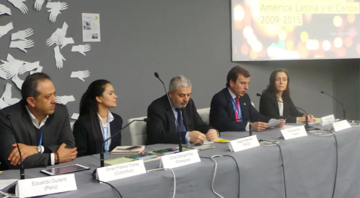España y el PNUD presentan acciones de cooperación y cambio climático en Latinoamérica y Caribe