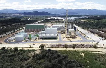 Planta de generación eléctrica con biomasa de Forestalia en El Bierzo