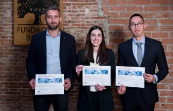 La Fundación Botín entrega los IV Premios al Talento Joven para la Gestión Sostenible del Agua 2017