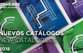 GENEBRE presenta los nuevos catálogos para 2018