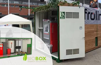 Éxito de la nueva solución BioBox de Nova Energía en las ferias de Vic y Genera