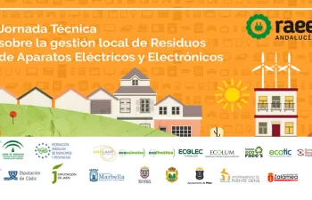 RAEE Andalucía organiza jornadas técnicas para formar a técnicos municipales sobre la gestión de RAEEs