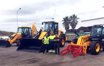 Las máquinas JCB gestionarán la valorización de residuos en la isla de Menorca