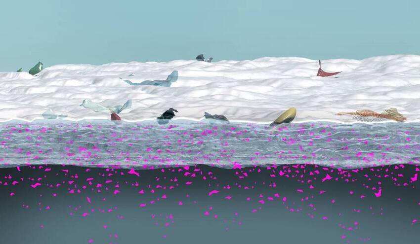 La plástica una realidad en el Polo Norte RETEMA