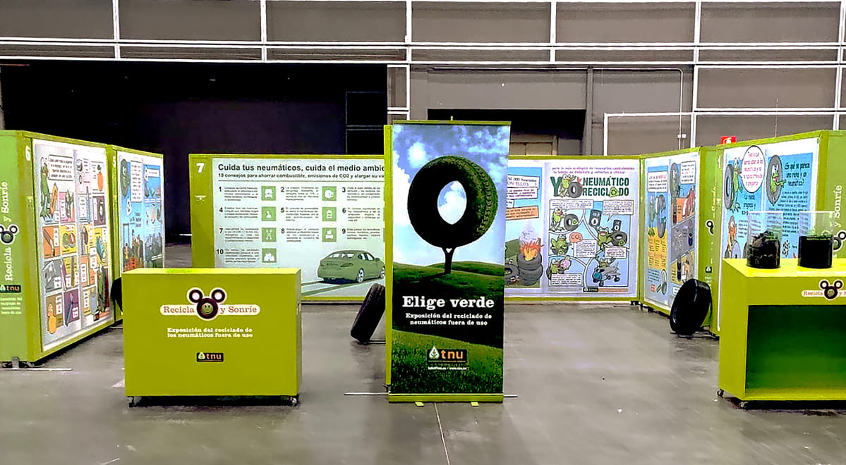 TNU Participa En Ecofira Con Su Exposici n Itinerante Recicla Y Sonr e 