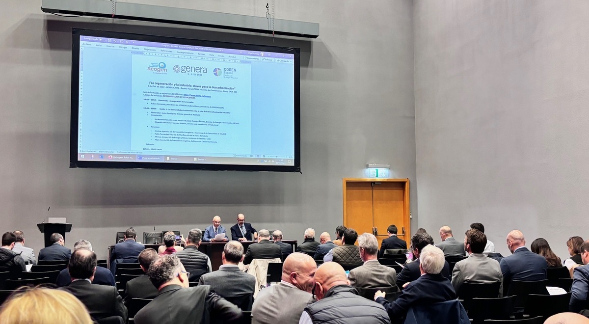 ACOGEN y COGEN España ponen en valor la cogeneración en la Feria GENERA ...