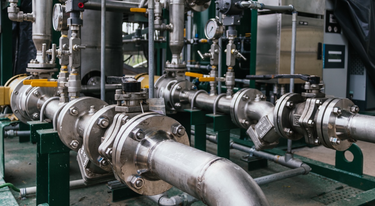 turbina de gas industrial