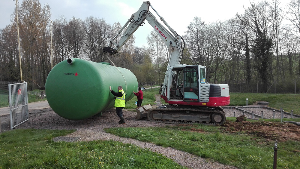 Instalación separador de hidrocarburos