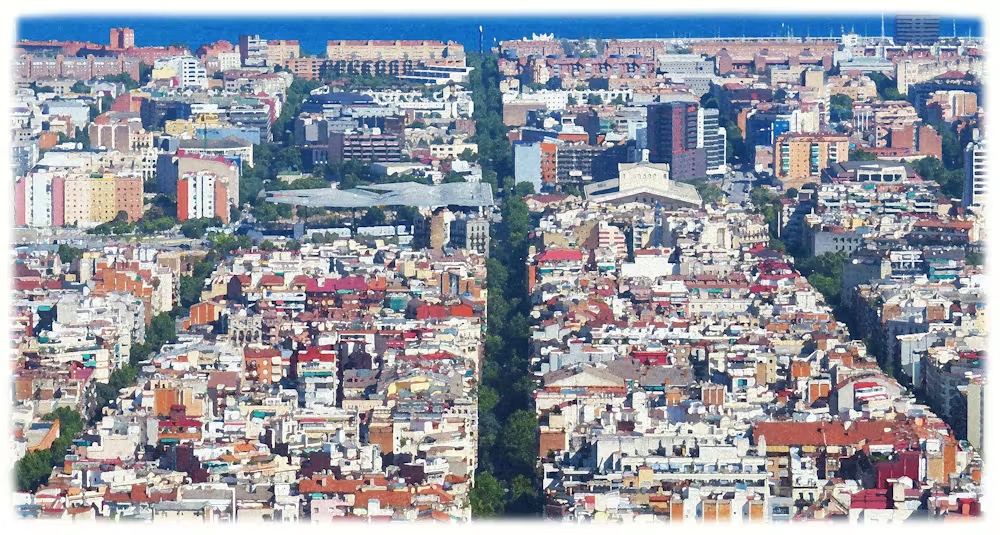 El diseño urbanístico de las ciudades como Barcelona define los patrones de acumulación y dispersión de contaminantes en el polvo. Calles bajo la influencia de viento, en pendiente o expuestas a la luz solar muestran, en general, menores concentraciones de contaminantes. Carlos Velázquez Iglesias